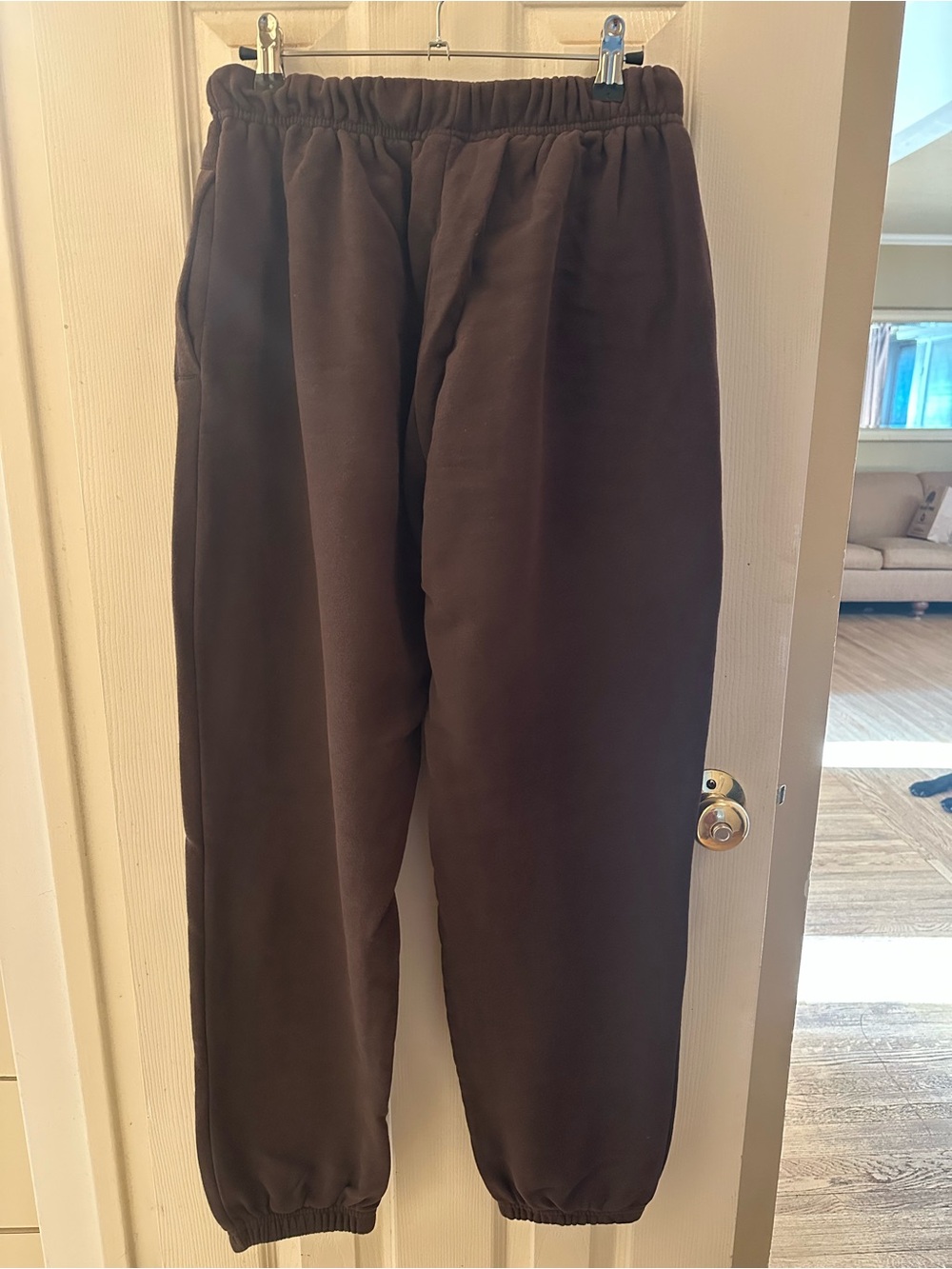 YoungLA Brown Fleece Jogger Sweatpants - Picture 2 of 3